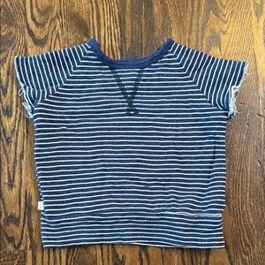 Childhoods Navy Striped Kids Shirt